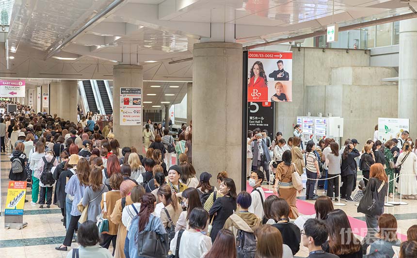 日本东京美容美发展览会现场图片