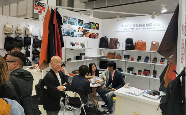 日本东京箱包手袋展览会现场图片